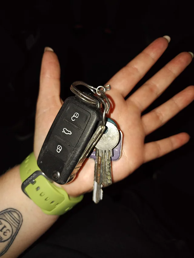 Found keys