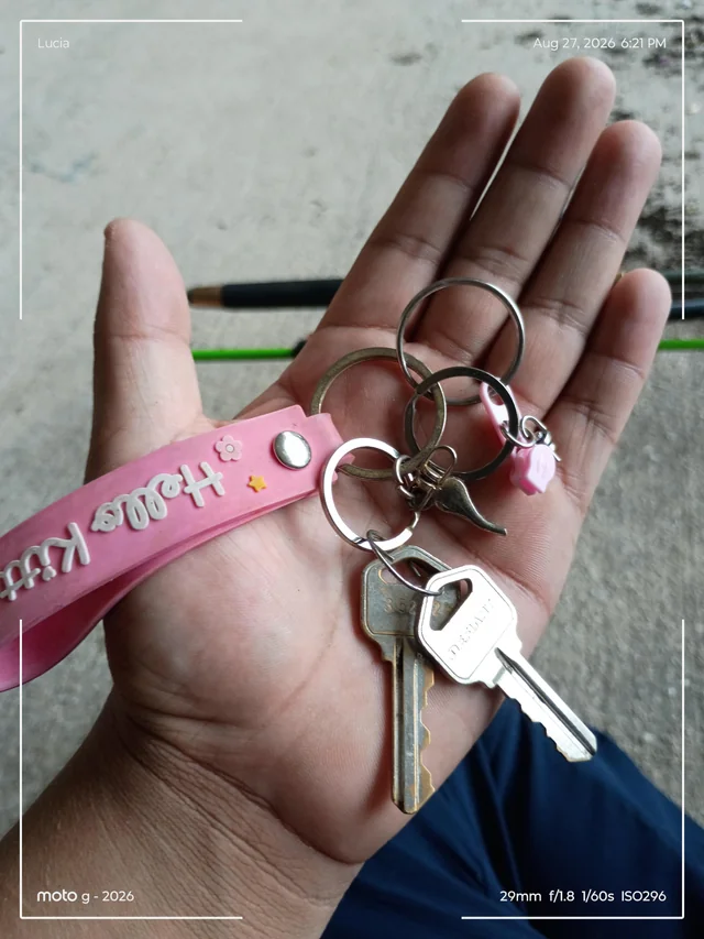 Found keys