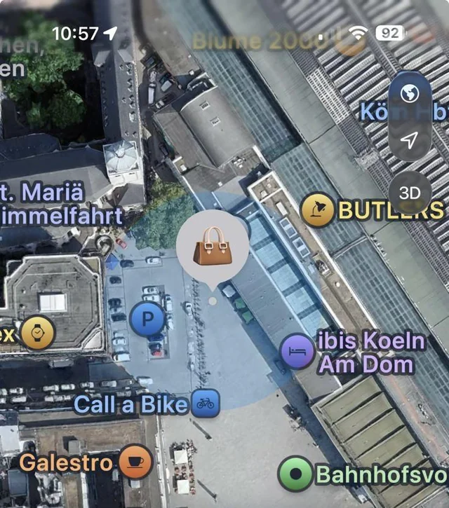 Lost Bag in Cologne