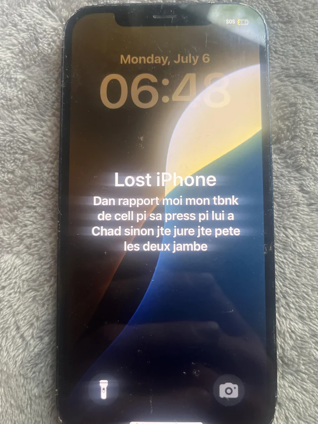 Found phone