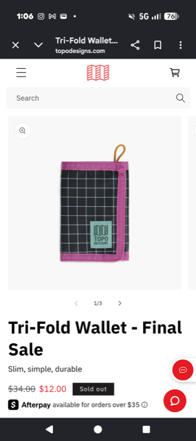 Matching item