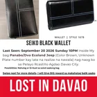 Lost wallet